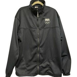 USA Olympic Black Jacket
